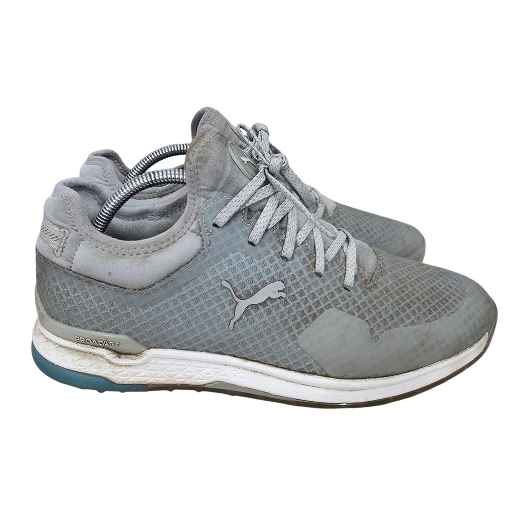 Puma ProAdapt Alphacat Golf Shoes Mens 10 Gray Spikeless Sneakers 376476-04